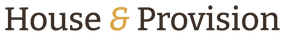 House & Provision wordmark